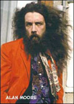 Alan Moore and his rough appearance